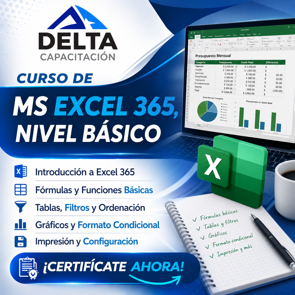 Microsoft Excel 365 Nivel Básico