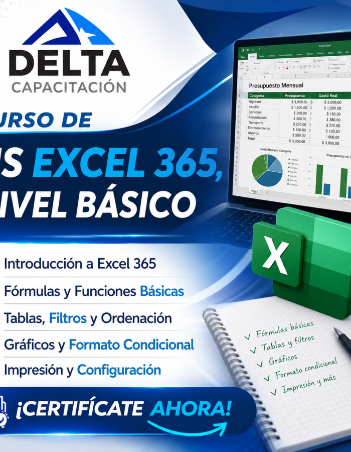 Microsoft Excel 365 Nivel Básico